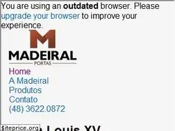 Sites similar to madeiralportas.com.br