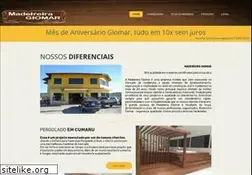Sites similar to madeireiragiomar.com.br