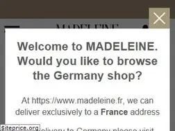 Sites similar to madeleine.fr