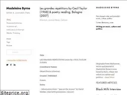 Sites similar to madeleinebyrne.com