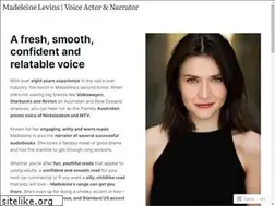 Sites similar to madeleinelevins.com