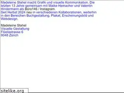 Sites similar to madeleinestahel.ch