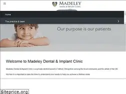 Sites similar to madeley-dental.co.uk