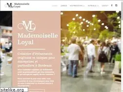 Sites similar to mademoiselle-loyal.com