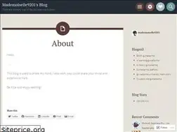 Sites similar to mademoiselle9201.wordpress.com