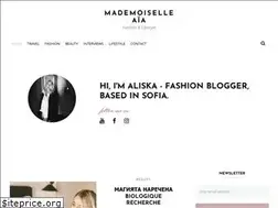 Sites similar to mademoiselleaia.com