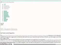 Sites similar to mademoisellebagatelles.com
