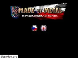 Sites similar to madeofmetal.cz