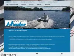 Sites similar to mader-boote.de