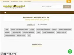 Sites similar to maderaymetal.com.py