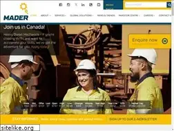 Sites similar to madercontracting.com.au