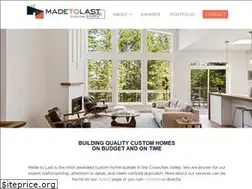 Sites similar to madetolast.ca