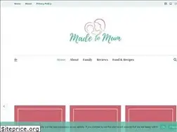 Sites similar to madetomum.com