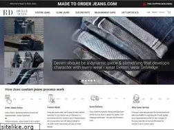Sites similar to madetoorderjeans.com