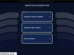 Sites similar to madetoscaleshop.com