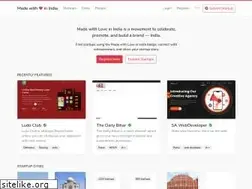 Sites similar to madewithlove.org.in