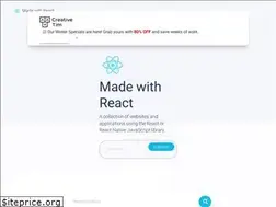 Sites similar to madewithreact.com