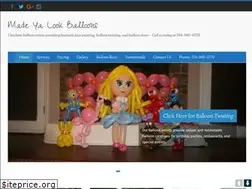 Sites similar to madeyalookballoons.com