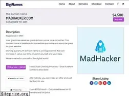 Sites similar to madhacker.com