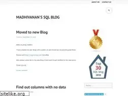 Sites similar to madhivanan.wordpress.com