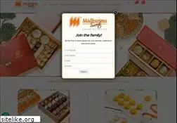 Sites similar to madhurimasweets.com