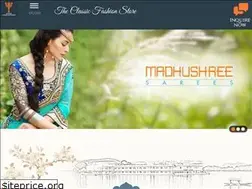 Sites similar to madhushreesarees.com