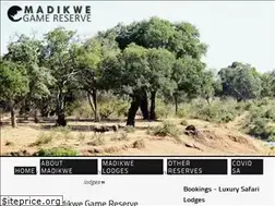 Sites similar to madikwe-game-reserve.co.za