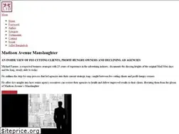 Sites similar to madisonavenuemanslaughterbook.com