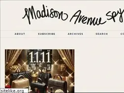 Sites similar to madisonavenuespy.com