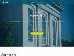 Sites similar to madisonfbc.org
