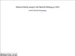 Sites similar to madisonhardy.com