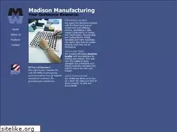 Sites similar to madisonmanufacturing.com
