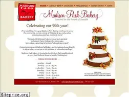Sites similar to madisonparkbakery.net