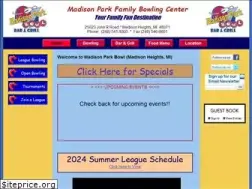 Sites similar to madisonparkbowl16.com