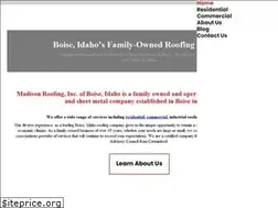 Sites similar to madisonroofing.com
