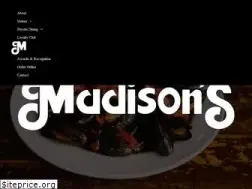 Sites similar to madisonscafe.com