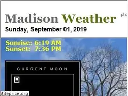 Sites similar to madisonweather.com