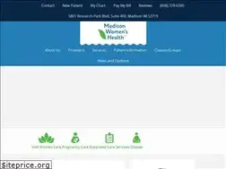 Sites similar to madisonwomenshealth.com