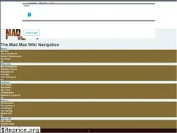 Sites similar to madmax.wikia.com