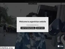 Sites similar to madnessclothing.com.ar