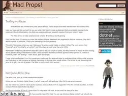Sites similar to madprops.org