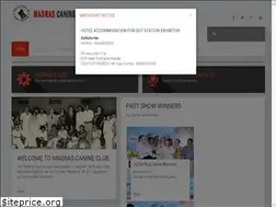Sites similar to madrascanineclub.org