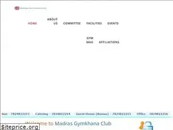 Sites similar to madrasgymkhana.com