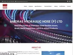 Sites similar to madrashydraulic.com