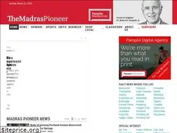 Sites similar to madraspioneer.com