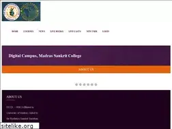Sites similar to madrassanskritcollege.com