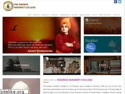 Sites similar to madrassanskritcollege.edu.in