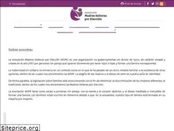 Sites similar to madressolterasporeleccion.org