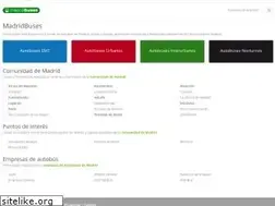Sites similar to madridbuses.com