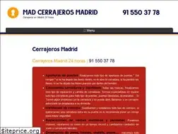 Sites similar to madridcerrajeros.com.es